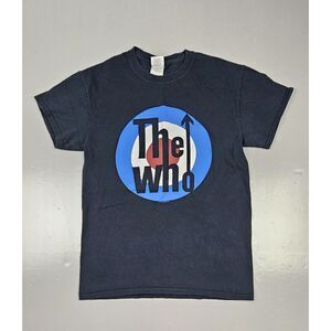The Who Band T-Shirt Mens Small. Vintage Rock‎ & Roll 2012 Music Tee Big Logo.